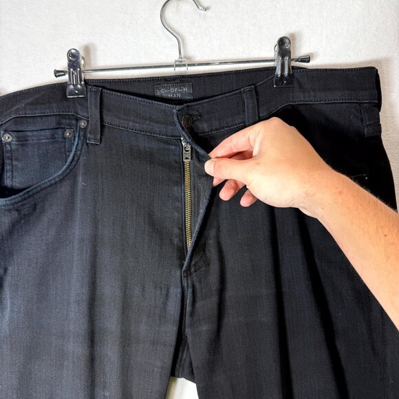 Citizen's of Humanity by Jerome Dahan Black Straight Leg Pants Mens Size 36 x 31 - Picture 7 of 13
